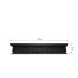 Внутрипольный конвектор Royal Thermo Atrium 75/400/1300-DG-U-AU