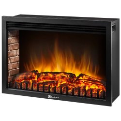 Каминокомплект Firelight Quadro 30 с очагом Electrolux EFP/P-3020LS камень песчаник античный белый/белая эмаль