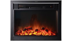 Каминокомплект Interflame Экстер темный дуб с очагом Jupiter GLS LED Black