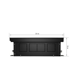 Внутрипольный конвектор Royal Thermo Atrium 90/250/1100-DG-U-DB