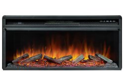 Каминокомплект Royal Flame Carlyle с очагом Vision 42 LOG LED орех с черным