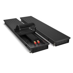 Внутрипольный конвектор Royal Thermo Atrium 75/250/2500-DG-U-BL