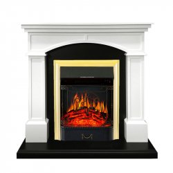 Каминокомплект Royal Flame Langford c очагом Majestic FX Brass