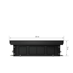 Внутрипольный конвектор Royal Thermo Atrium 75/250/1100-DG-U-LB