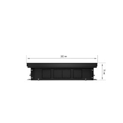 Внутрипольный конвектор Royal Thermo Atrium 75/300/1700-DG-U-AU