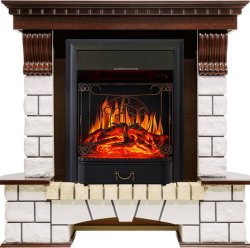 Каминокомплект Royal Flame Pierre Luxe с очагом Majestic FX Black