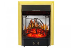 Каминокомплект Royal Flame Pierre Luxe угловой с очагом Majestic FX M Brass