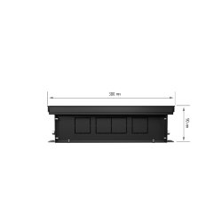 Внутрипольный конвектор Royal Thermo Atrium 90/300/1100-DG-U-DB