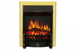 Каминокомплект Royal Flame Pierre Luxe угловой с очагом Fobos FX Brass