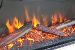 Каминокомплект Royal Flame Soho с очагом Vision 60 LOG LED серый графит