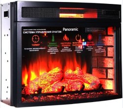 Каминокомплект Interflame Экстер прованс темный дуб под очаг Panoramic 06 25 LED FX QZ