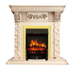 Каминокомплект Royal Flame Luxemburg с очагом Fobos FX Brass