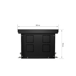 Внутрипольный конвектор Royal Thermo Atrium 150/200/1300-DG-U-DB