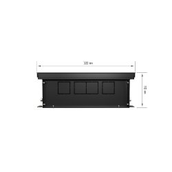 Внутрипольный конвектор Royal Thermo Atrium 110/300/1500-DG-U-NA